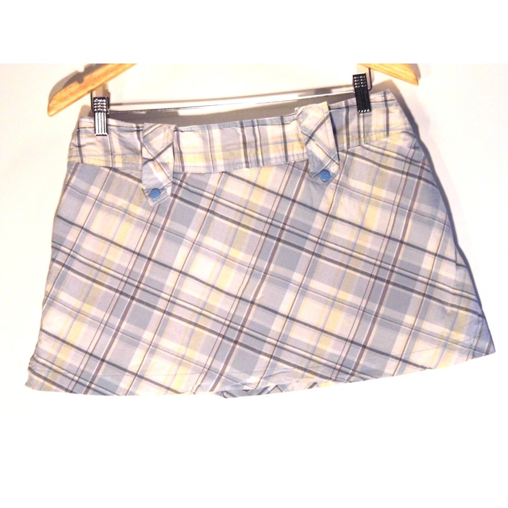 Retro, Vintage,Alternative,Iconic, Classic, Womens Skort SZ L 90's Y2K Plaid